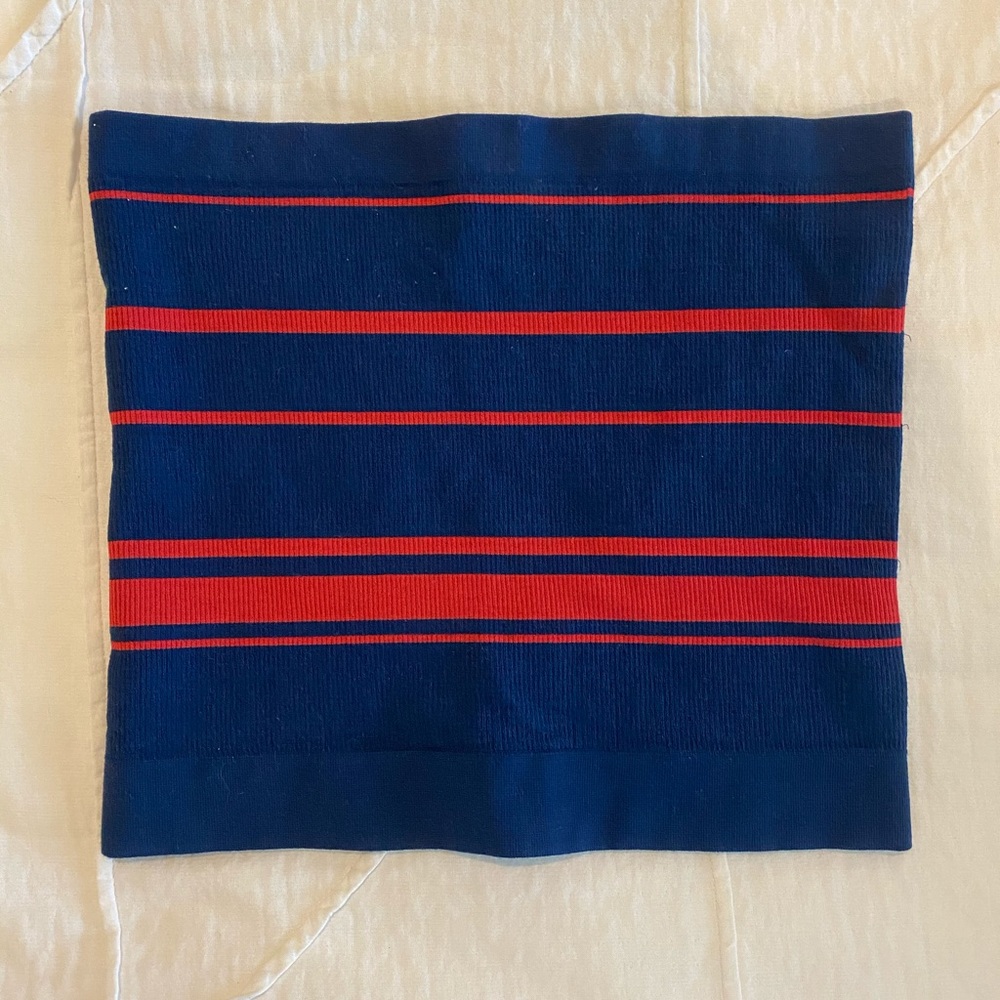 Urban Outfitters Blue and Red Crop Top